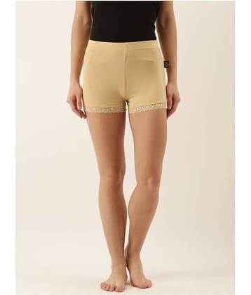 Zebu Poly Viscose Cut-Offs - Beige