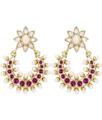 The Jewelbox Pink Brass Hangings