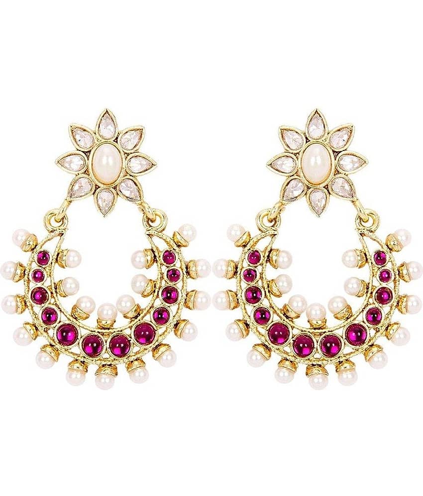 The Jewelbox Pink Brass Hangings