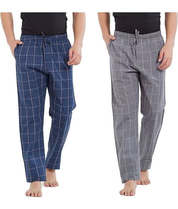XYXX Pack of 2 Pyjama For Men's ( Multi )