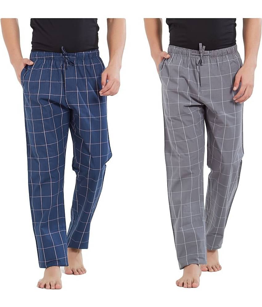 XYXX Pack of 2 Pyjama For Men's ( Multi )