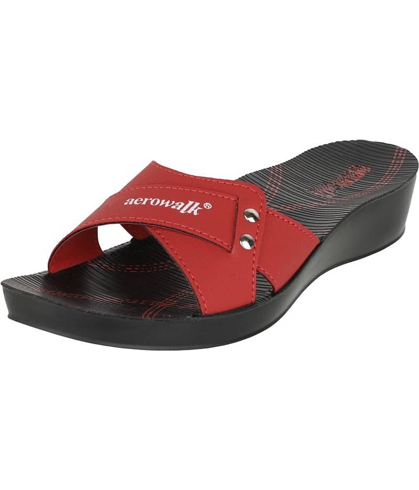 Aerowalk - Red Women's Flats