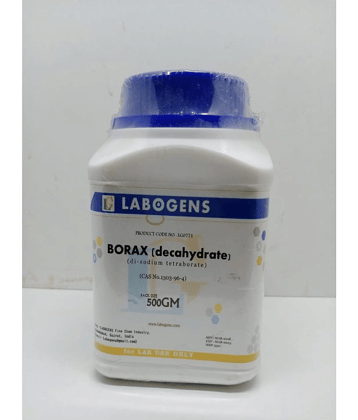 BORAX (decahydrate) (CAS NO.1303-96-4) 500 GM