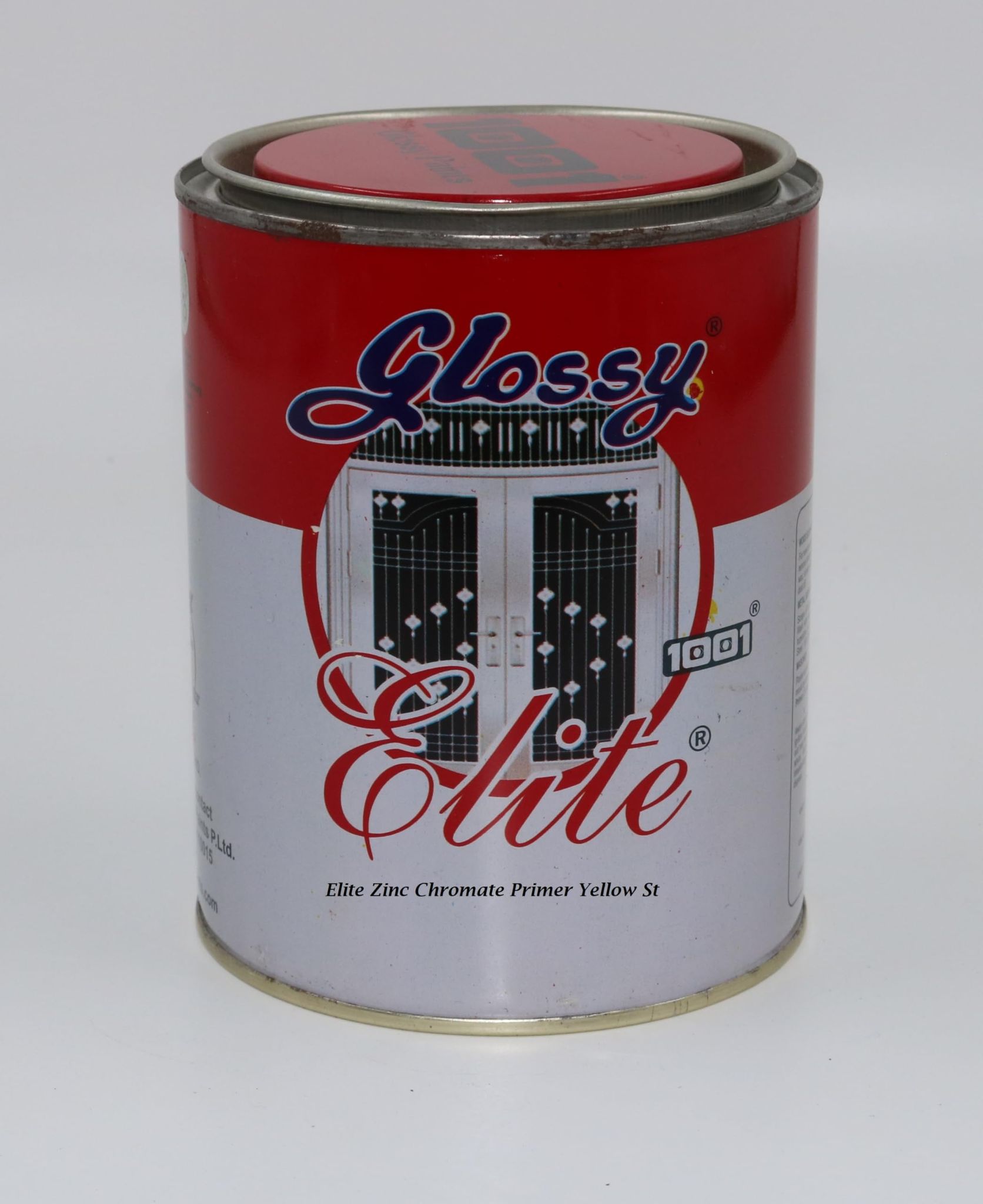 Elite Synthetic Zinc Chromate Primer Yellow ST- Grade II Yellow Chromate Rust-Inhibiting Primer I use in Automotive Industry I Industrial Machinery I General Metal Fabrication for Metal Protection - 1 Ltr.