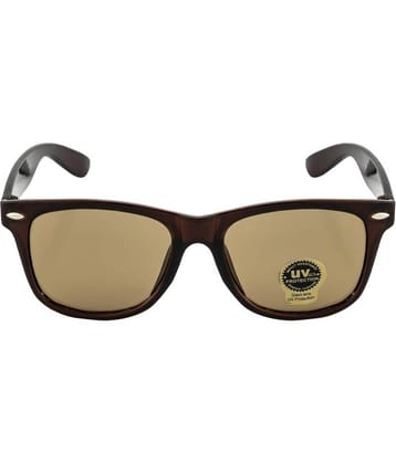 Fair-X - Brown Square Sunglasses ( Pack of 1 )