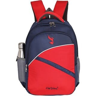 Life Today Large 33 L Laptop Backpack Laptop Bags for Men and Women (Red)