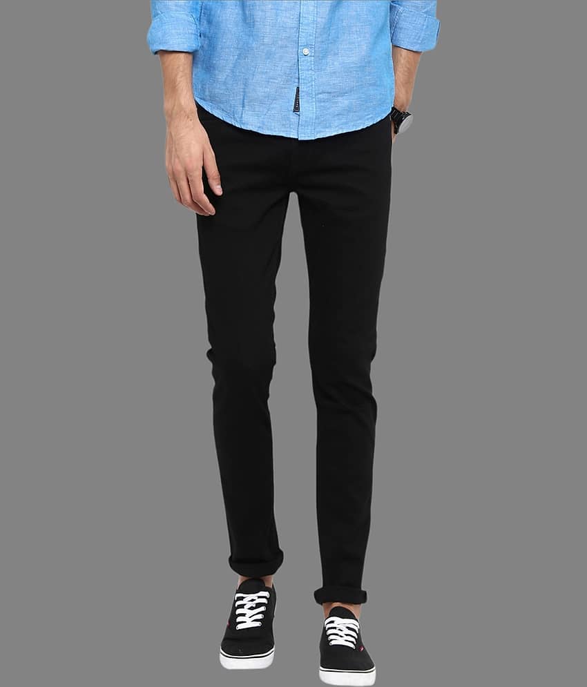 Lawson - Black Denim Skinny Fit Men's Jeans ( Pack of 1 )