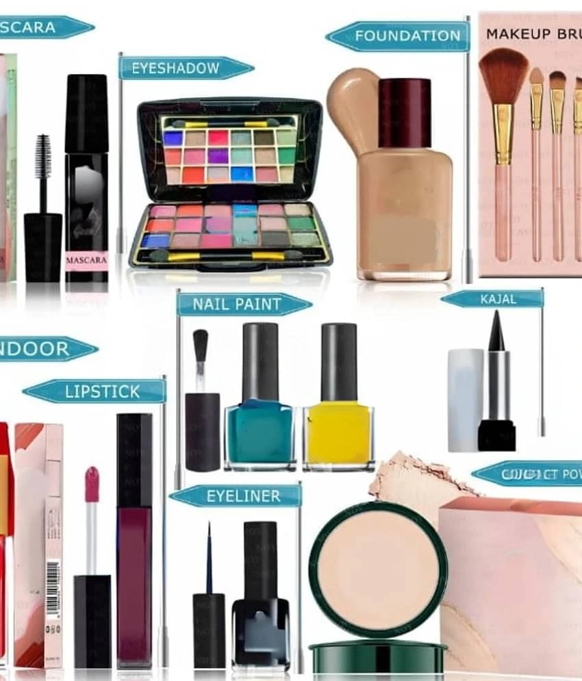 swenky full coverage makeup kit for women of all age group (Pack of 11)