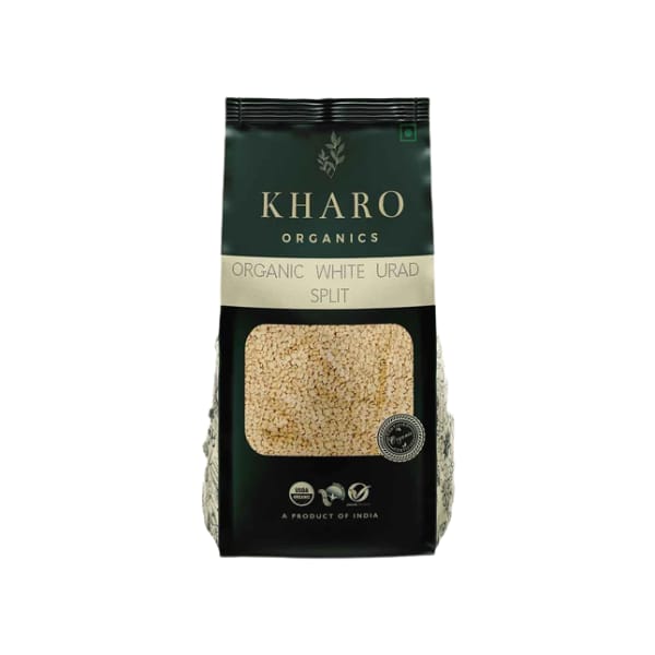 Kharo Organics White Urad Dal Split 500 Gms