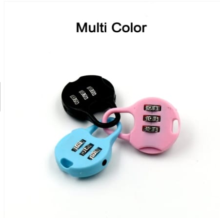 3-Digit Zipper Lock with Zipper Tool  Secure, Lightweight & Easy to Use