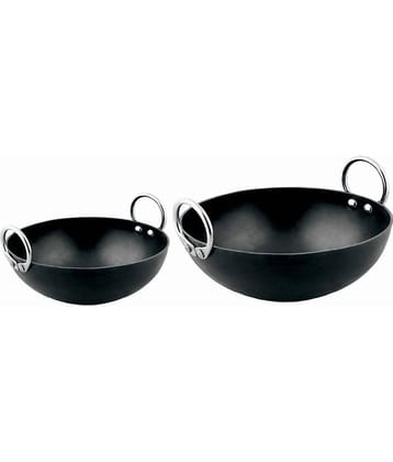 Veer - Iron Non coated Deep Kadhai 2500 ml