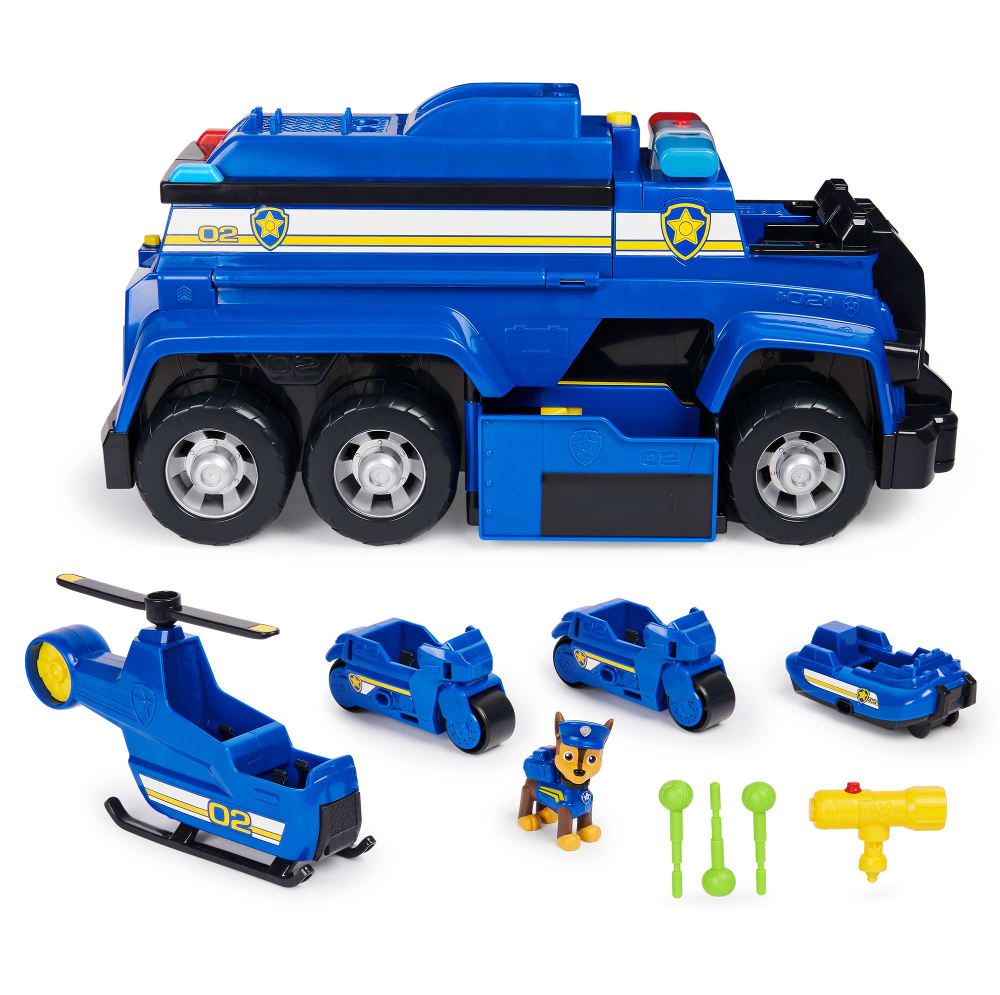 Paw Patrol Chaseâ's 5-in-1 Ultimate Police Cruiser Car For Kids 3 Years and Above