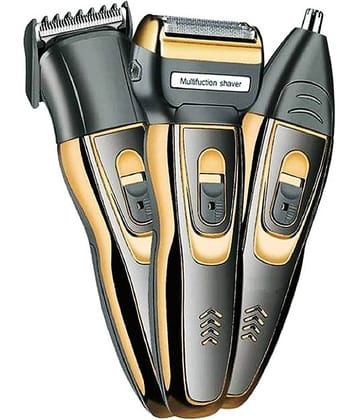 Geemy Multi-grooming Kit Multicolor Cordless Beard Trimmer With 45 minutes Runtime