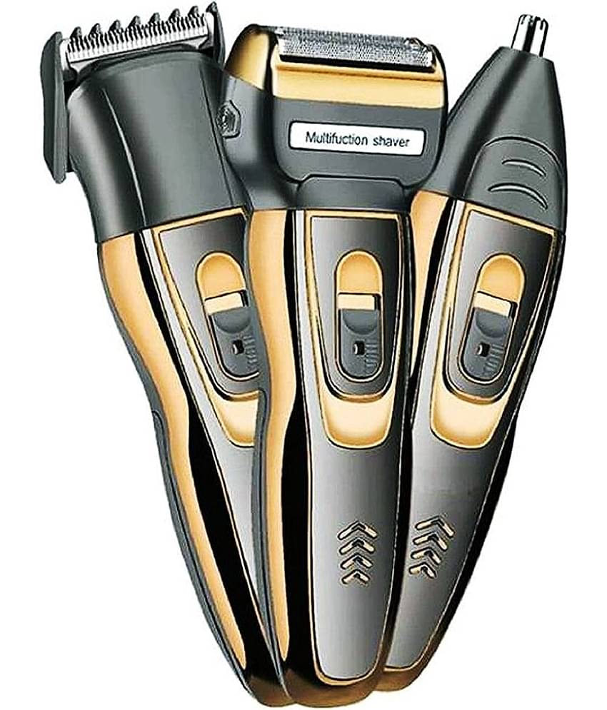 Geemy Multi-grooming Kit Multicolor Cordless Beard Trimmer With 45 minutes Runtime