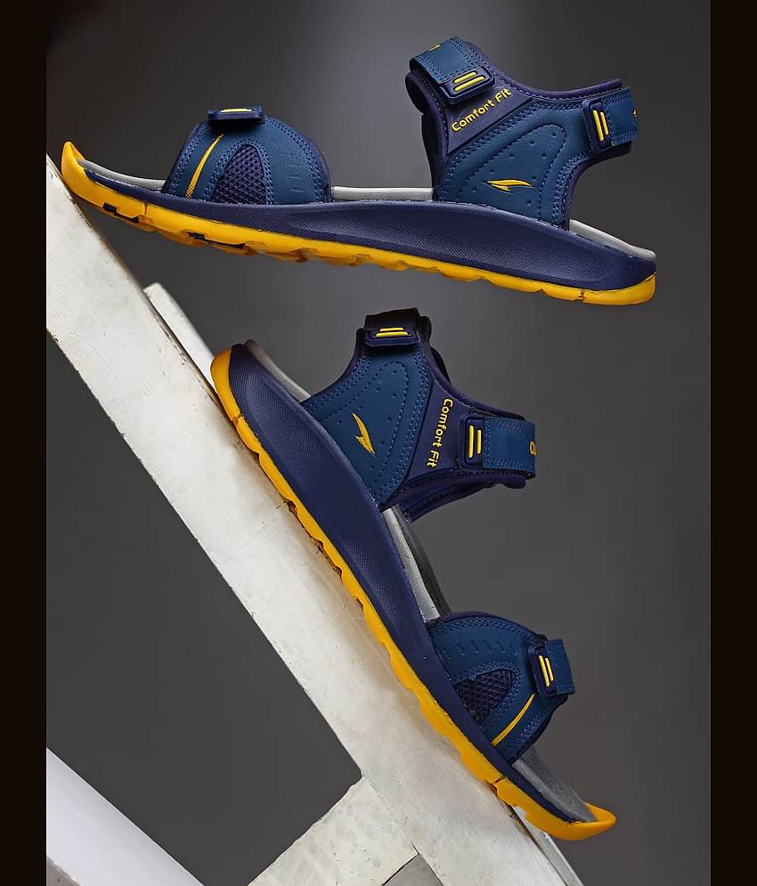 ASIAN - Navy Men's Floater Sandals