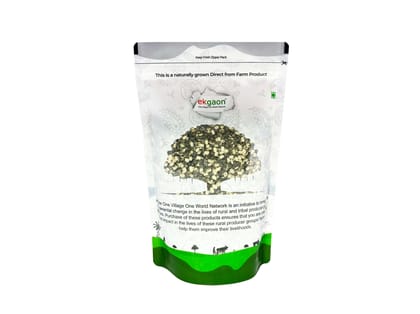 Ekgaon Unpolished Desi Urad Dal - Chhilka (Split with skin Black Gram) (1Kg) Ekgaon Unpolished Desi Urad Dal - Chhilka (Split with skin Black Gram) (1Kg)