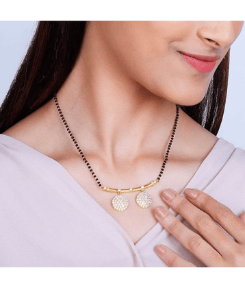 MGSV Golden Mangalsutra ( Pack of 1 )