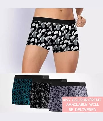 CAVENDRES Pack of 3 Boys Modal Trunks ( Multicolor )