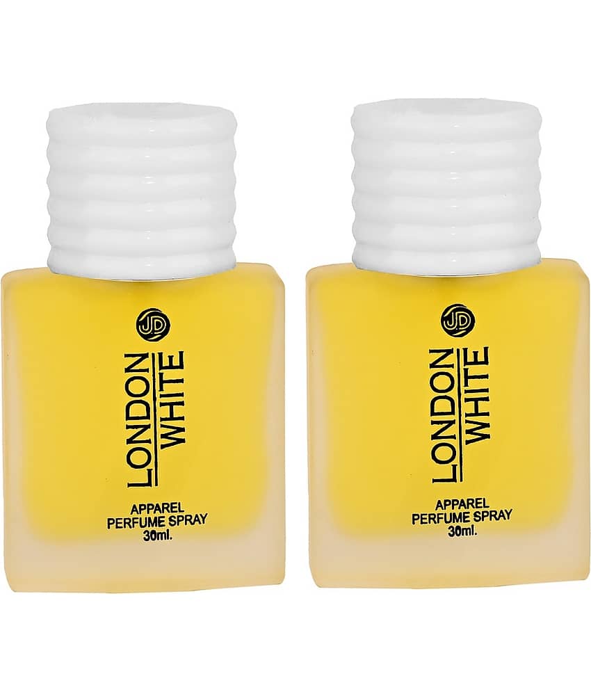 JD INTERNATIONAL LONDON WHITE Perfume For Men & WomenLong Lasting Perfume 30 ml (Pack of 2)
