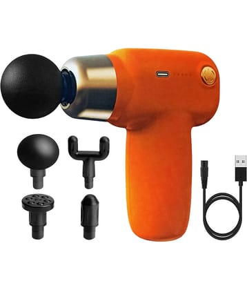Retailstore Heavy Duty Cordless Powerful Orange Battery Operated Massagers