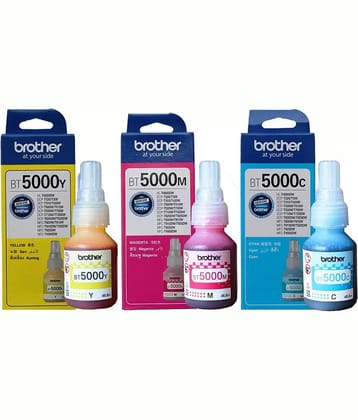 KALAR Ink For Brother BT5000 (C/Y/M) Multicolor Pack of 3 Cartridge for DCP-T220, DCP-T420W, DCP-T820DW, MFC-T920DW, DCP-T310, MFC-T910DW