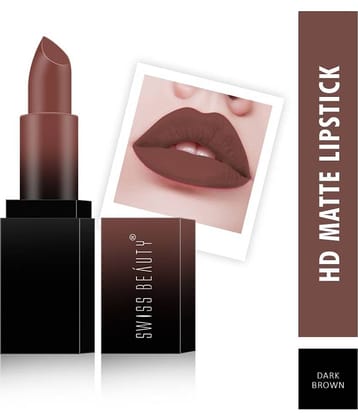 Swiss Beauty HD Matte Lipstick (Attitude), 3.5gm