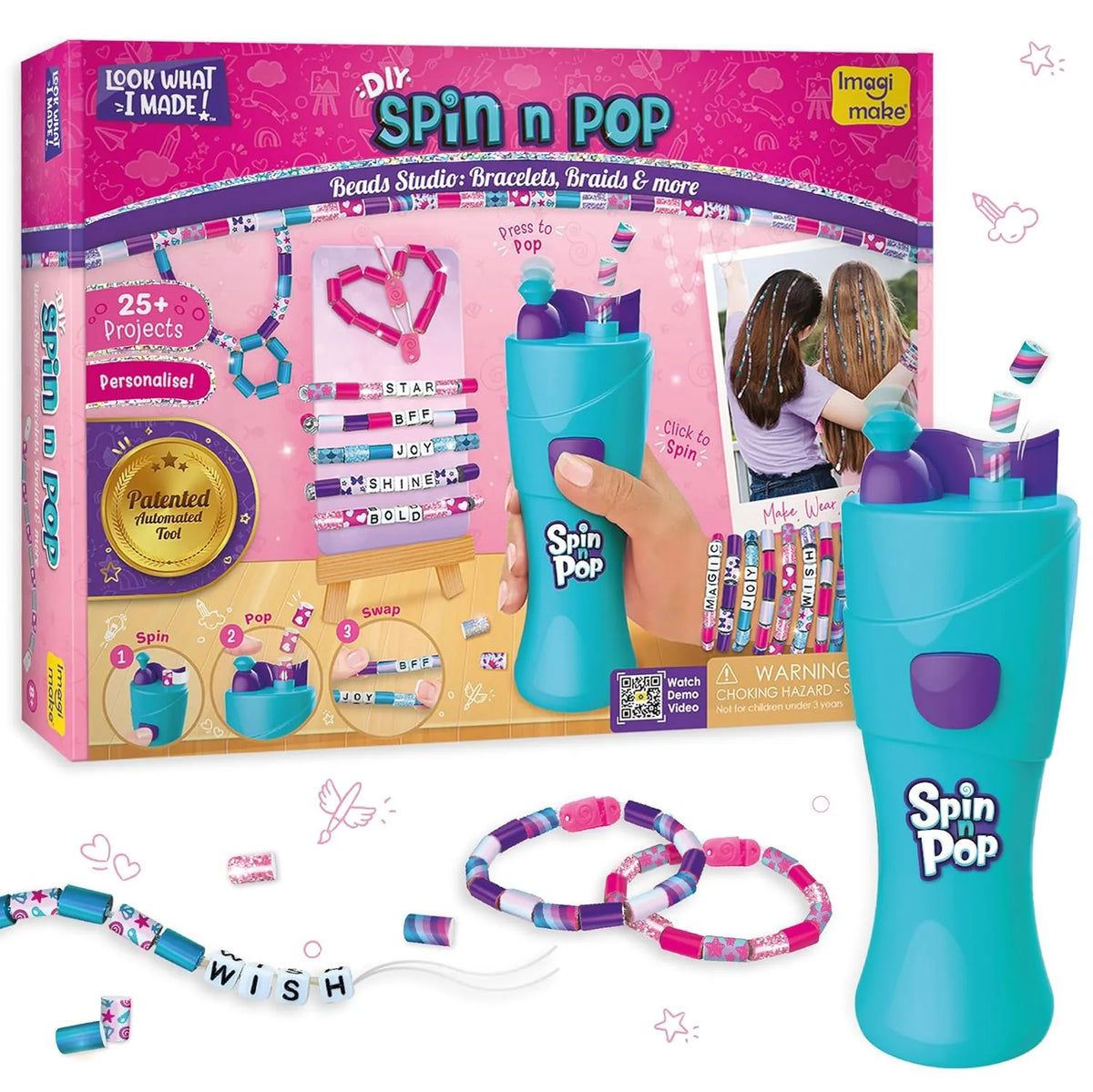 Imagimake Diy Spin N Pop