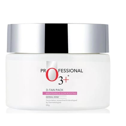 Professional O3 Plus D-Tan Pack Brightening & Whitening 50 Gms