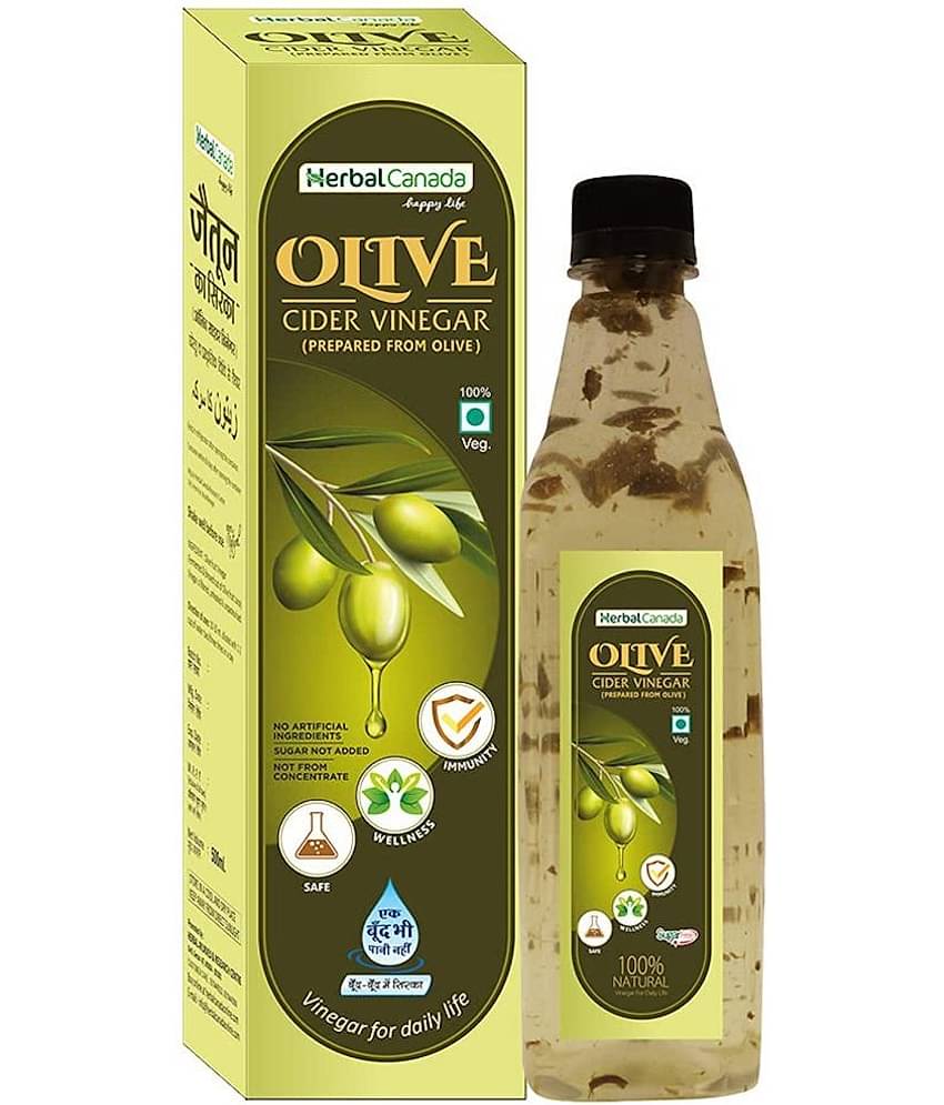 Herbal Canada OLIVE VINEGAR ( JAITOON SIRKA ) 500 ML PACK OF 2