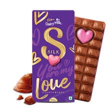CADBURY SILK HEART BLUSH CHOCOLATE 250GM