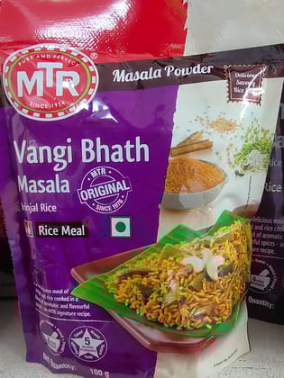MTR vangi bhath masala powder