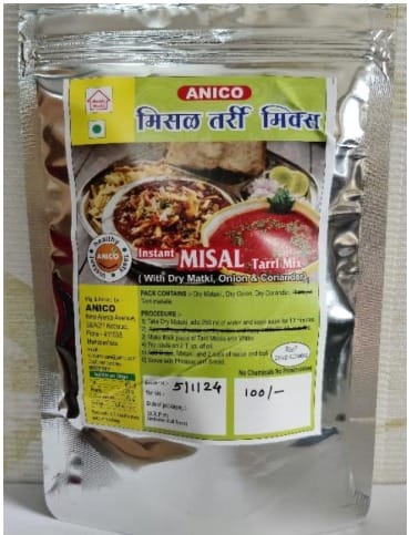 Dehydrated Matki Usal and Tarri masala