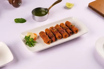 Tawa Masala Mutton Seekh Kebab
