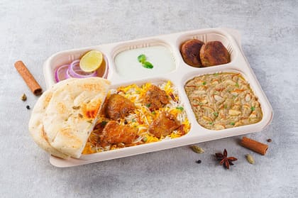 Chicken Dum Biryani Executive Thali