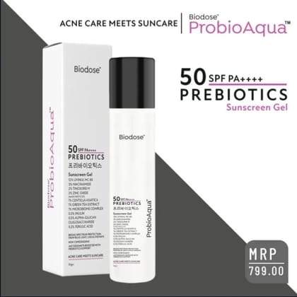 ProbioAqua Sunscreen Gel 50 SPF PA++++