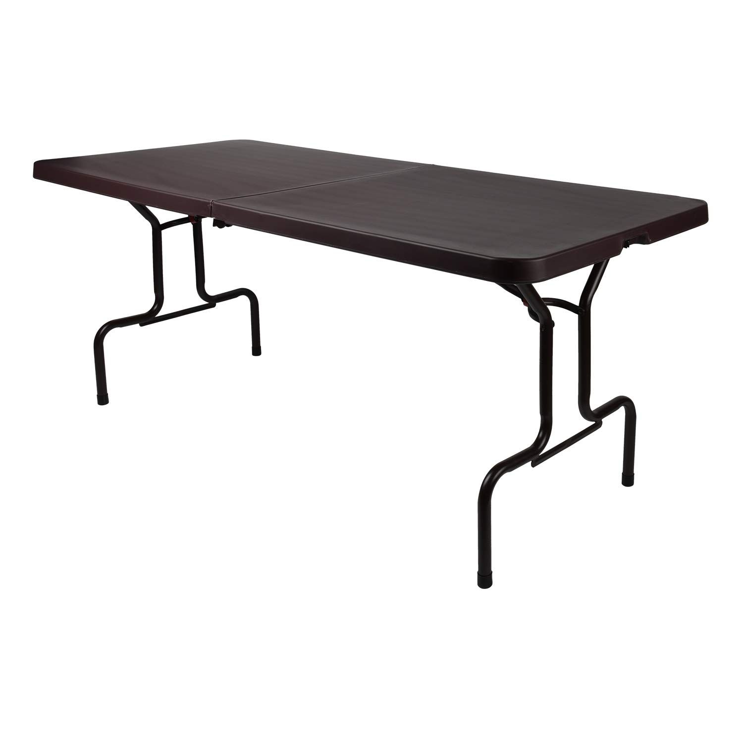 Supreme Furniture Sharp Polyurethane & Metal Centre Folding - Blow Moulded Table for Dining Room/Garden/Cafe and Restaurants