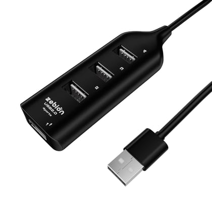 Zebion Pronto 101 USB Hub - Black
