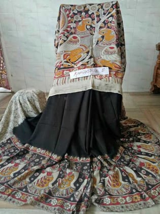 AWESOME LINEN COTTON PRINTED SAREE - 2015