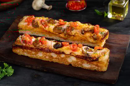 Korean - Peri Peri Mushroom (Extra Spicy) Pizza On The Go