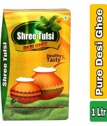 Shree Tulsi Pure Desi Ghee || Made Traditionally from Curd Ghee 1 L