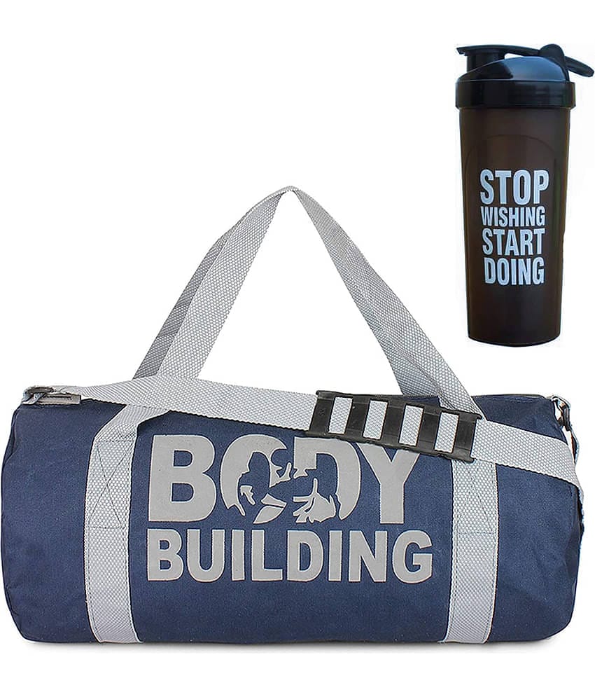 GROUPERS Polyester Blue 20 Ltrs Gym Bag