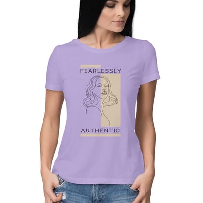 PAB Women T-shirt  Fearlessly Authentic
