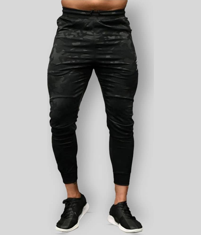 Fuaark - Black Polyester Men's Sports Joggers ( Pack of 1 )