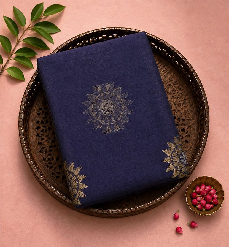 Handloom Chanderi Silk Cotton Saree