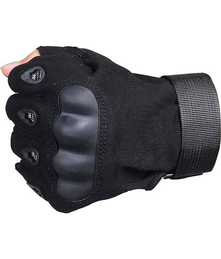 Shopeleven Half Fingers Nylon Riding Gloves ( )