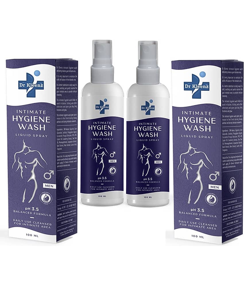 Dr Kleenz Intimate Hygiene Wash Cleanser 200 mL Pack of 2
