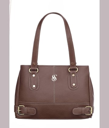 Fostelo Shoulder Bag PU Set of 1 ( Brown )