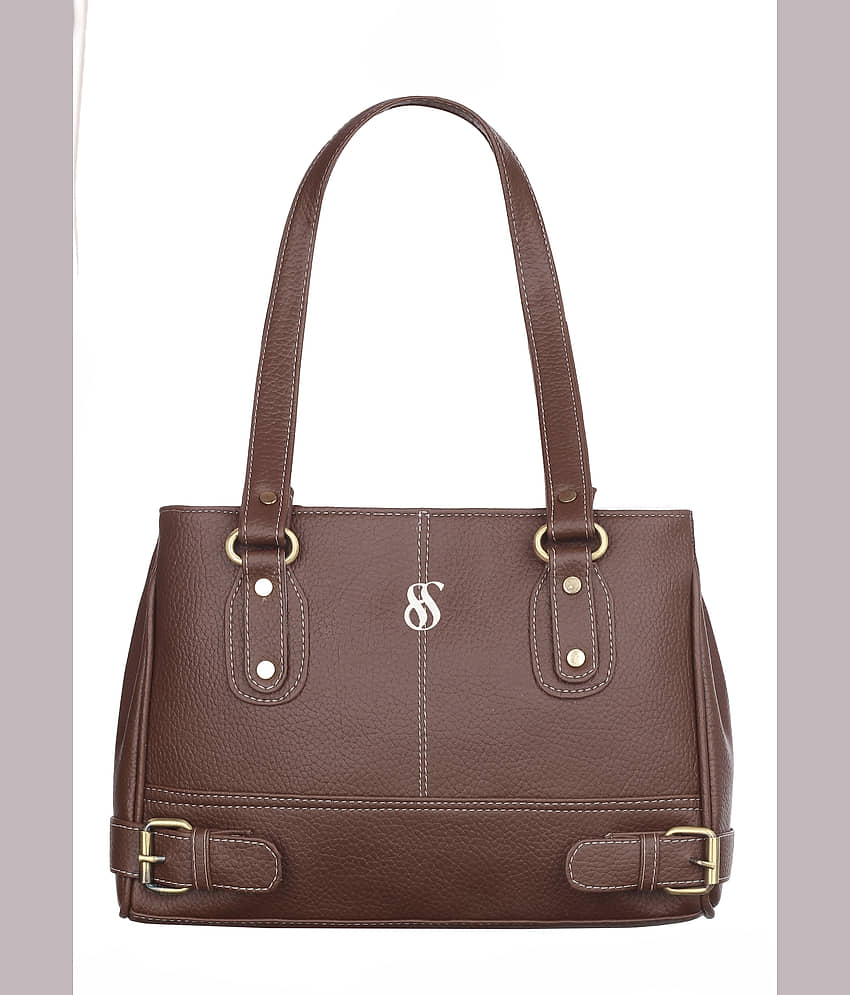 Fostelo Shoulder Bag PU Set of 1 ( Brown )
