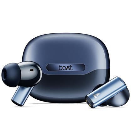 boAt Airdopes Prime 701 ANC, 46dB Hybrid ANC, 50Hr Battery, Real Spatial Audio,Multidevice Connect,App Support, Bluetooth Earbuds, TWS Ear Buds Wireless Earphones with mic (Titanium Blue) boAt Airdopes Prime 701 ANC, 46dB Hybrid ANC, 50Hr Battery, Real S