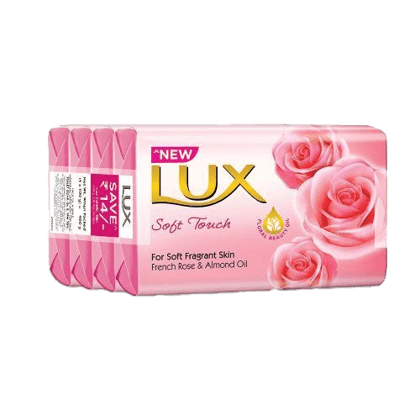 Lux Bathing Soap Soft Touch 4 x 100g